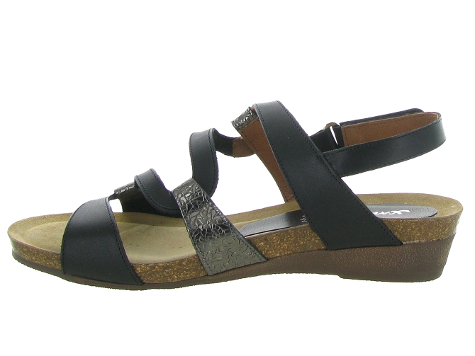 sandales et nu pieds - Casual - femme - Cuir - Argent - Xapatan7360001_4