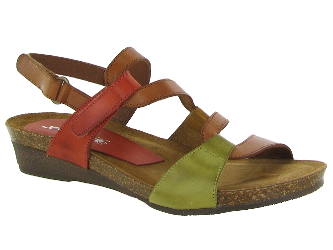 sandales et nu pieds - Casual - femme - Cuir - Marron - Xapatan