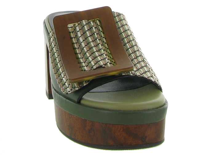 sandales et nu pieds - Casual - femme - Synthétique - Vert - Noa harmon7360301_3