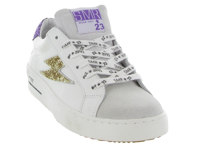 baskets et sneakers - Tendance - femme - Cuir - Violet - Semerdjian7361301_3