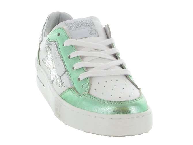 baskets et sneakers - Tendance - femme - Cuir - Vert - Semerdjian7361401_3