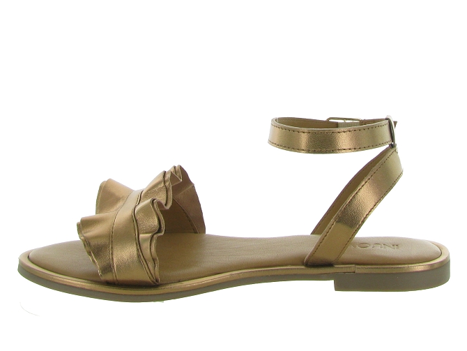 sandales et nu pieds - Cérémonie - femme - Cuir - Bronze - Inuovo7362901_4