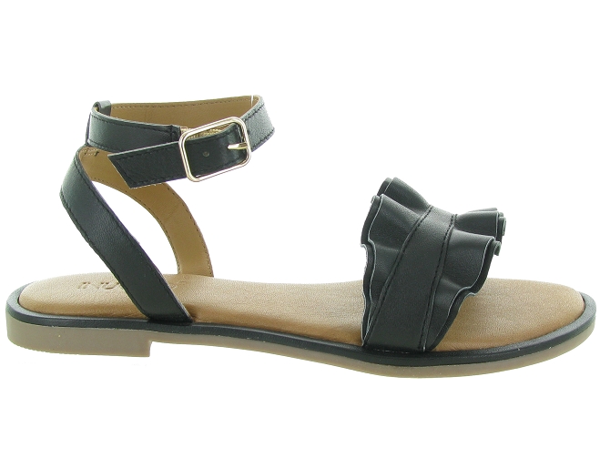 sandales et nu pieds - Cérémonie - femme - Cuir - Noir - Inuovo7362902_2