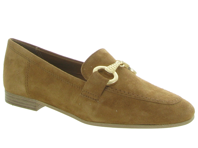 mocassins - Elégant - femme - Nubuck - Marron - Tamaris