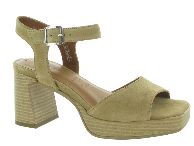 sandales et nu pieds - Casual - femme - Synthétique - Taupe - Tamaris