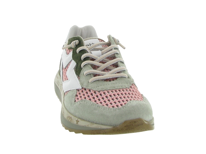 baskets et sneakers - Confort - femme - Cuir - Rose - Cetti7371101_3