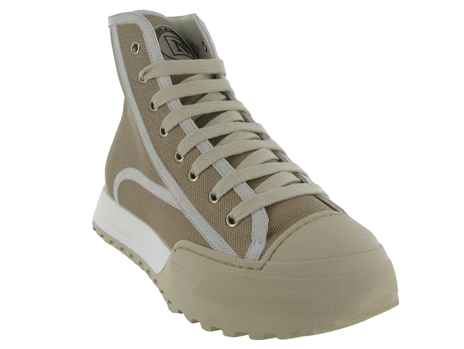 baskets et sneakers - Confort - femme - Toile  - Beige - Nude of scandinavia7371602_3