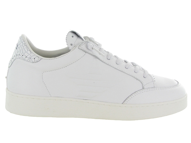 baskets et sneakers - Confort - homme - Cuir - Blanc - Cetti7371901_2