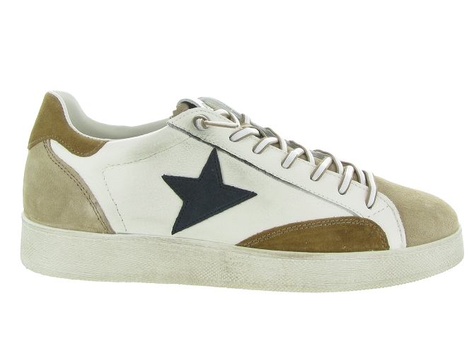 baskets et sneakers - Confort - homme - Cuir - Beige - Cetti7372003_2