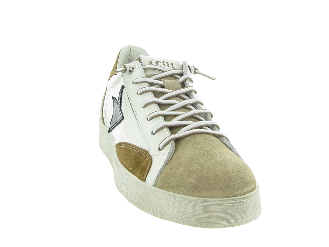 baskets et sneakers - Confort - homme - Cuir - Gris - Cetti7372003_3