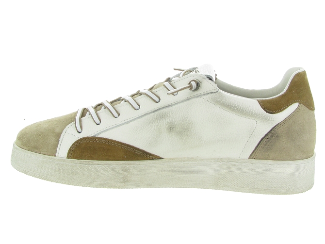 baskets et sneakers - Confort - homme - Cuir - Beige - Cetti7372003_4