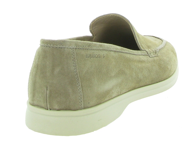 mocassins - Elégant - homme - Nubuck - Beige - Brunos7372601_5