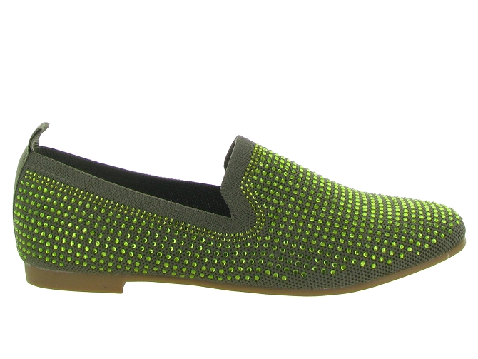 mocassins - Elégant - femme - Synthétique - Vert - La strada7372902_2