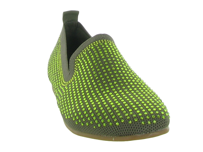 mocassins - Elégant - femme - Synthétique - Vert - La strada7372902_3