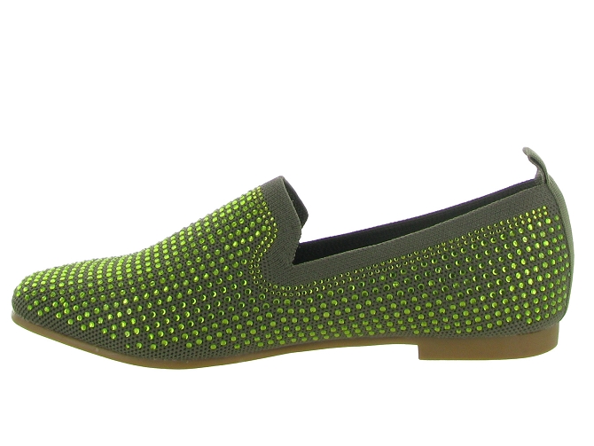 mocassins - Elégant - femme - Synthétique - Vert - La strada7372902_4