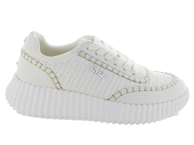 baskets et sneakers - Tendance - femme - Synthétique - Blanc - La strada7373301_2