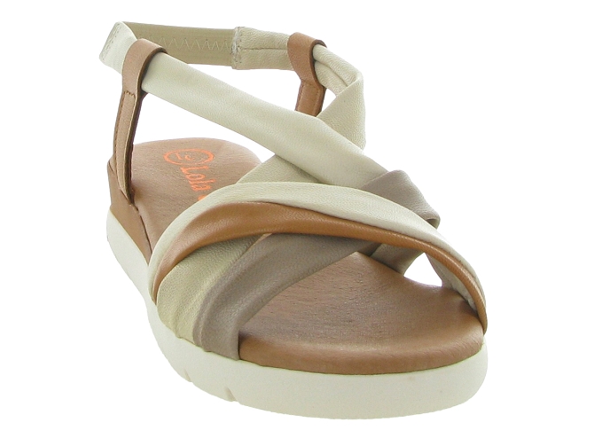 sandales et nu pieds - Casual - femme - Cuir - Beige - Lola canales7374601_3