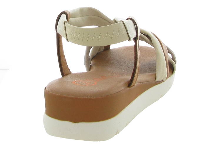 sandales et nu pieds - Casual - femme - Cuir - Beige - Lola canales7374601_5