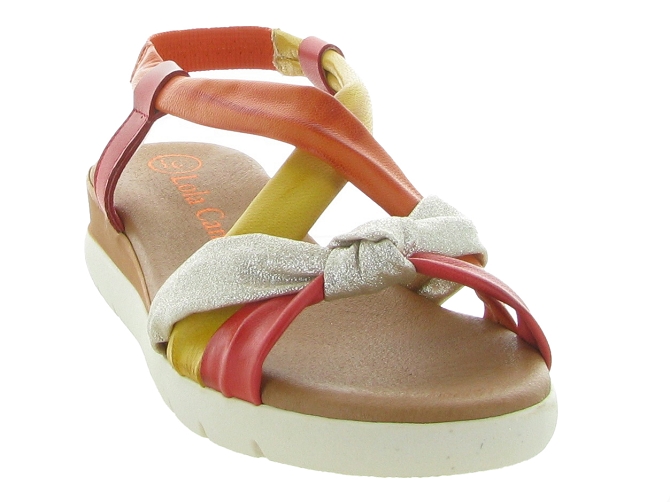 sandales et nu pieds - Confort - femme - Cuir - Multicolor - Lola canales7374801_3