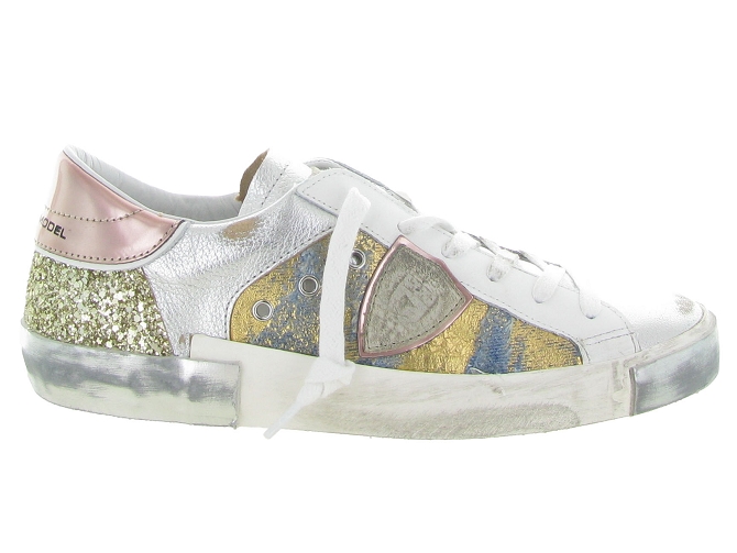 baskets et sneakers - Tendance - femme - Cuir - Glitter - Paillettes - Philippe model7375903_2