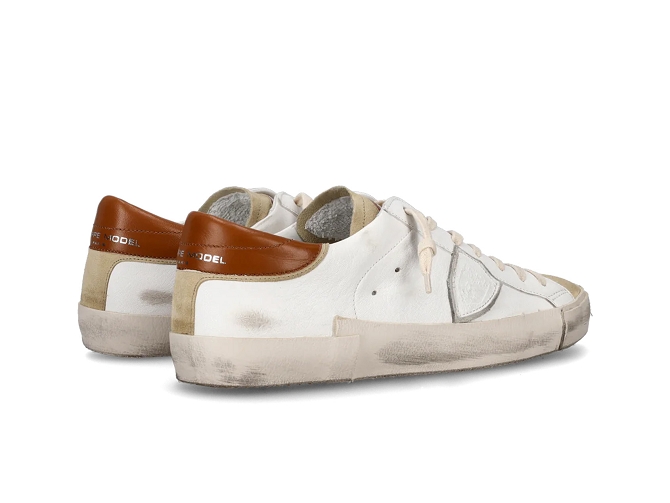 baskets et sneakers - Tendance - homme - Cuir - Beige - Philippe model7376002_2