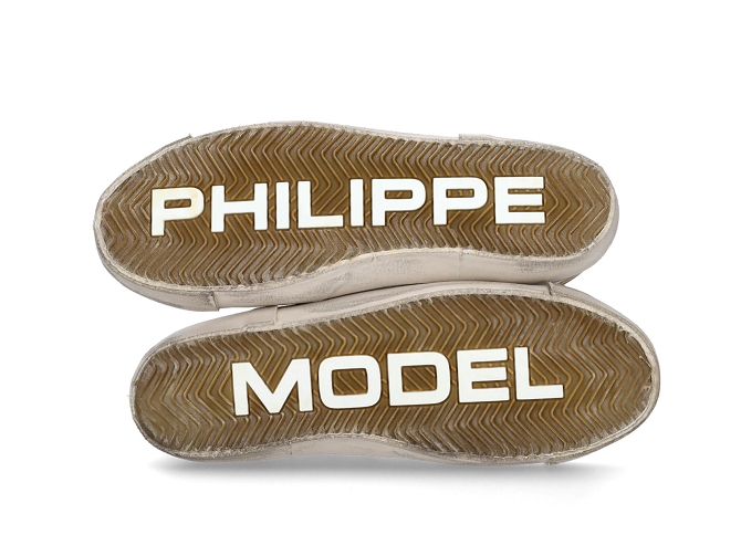 baskets et sneakers - Tendance - homme - Cuir - Beige - Philippe model7376002_3