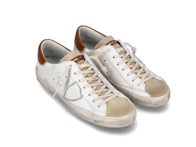 baskets et sneakers - Tendance - homme - Cuir - Blanc - Philippe model7376002_5