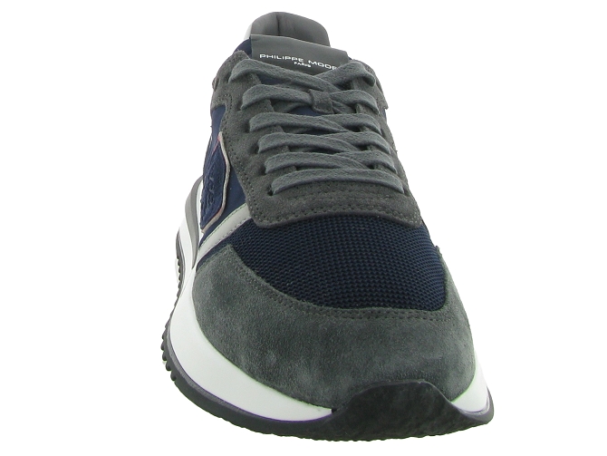 baskets et sneakers - Tendance - homme - Cuir - Bleu - Philippe model7376103_3