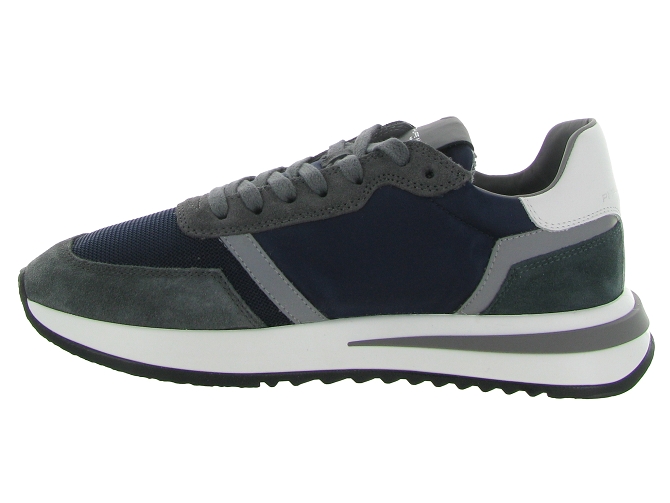 baskets et sneakers - Tendance - homme - Cuir - Bleu - Philippe model7376103_4