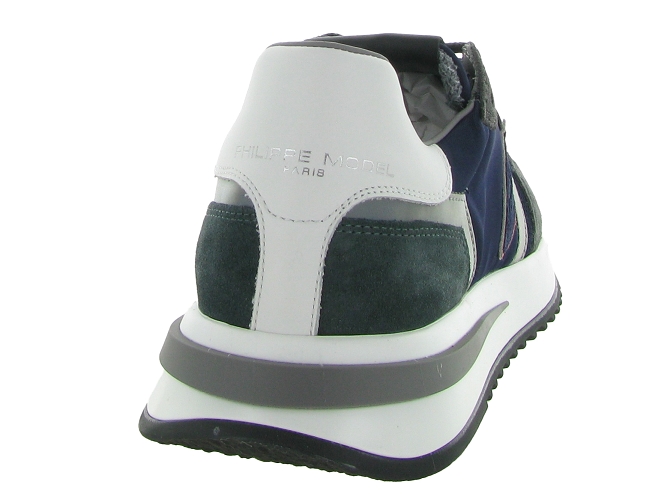 baskets et sneakers - Tendance - homme - Cuir - Bleu Marine - Philippe model7376103_5