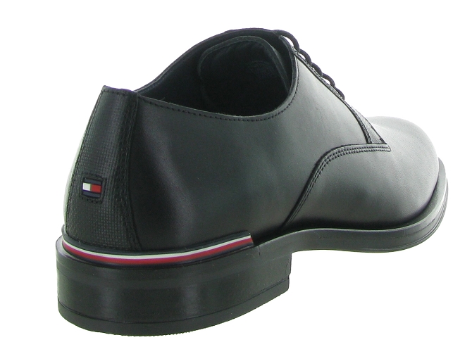 chaussures a lacets - Cérémonie - homme - Cuir - Noir - Tommy hilfiger7378101_5