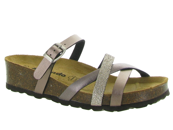 Armando sandales et nu pieds 9658 417 profila bronze