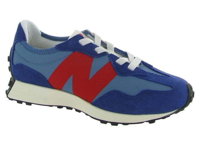 baskets et sneakers -  - junior garcon - Nubuck - Bleu - New balance