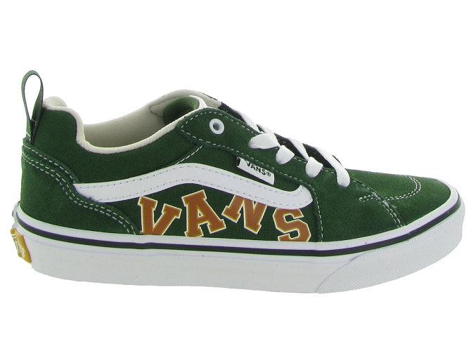 baskets et sneakers -  - junior garcon - Toile Jean - Vert - Vans7385701_2