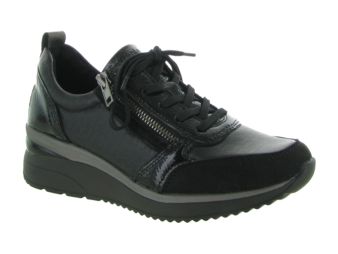 Remonte chaussures a lacets d2401 noir