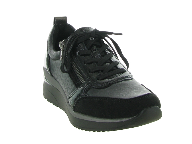 Remonte chaussures a lacets d2401 noir7387101_3