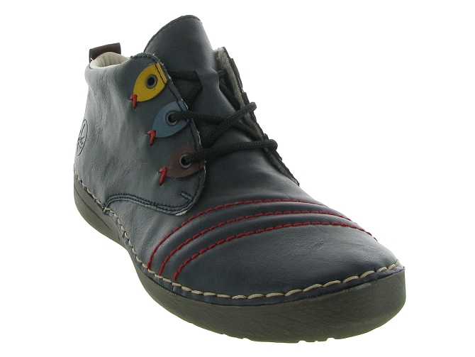 Rieker chaussures a lacets 52509 marine7387601_3