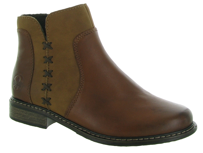 Rieker bottines et boots z4951 marron