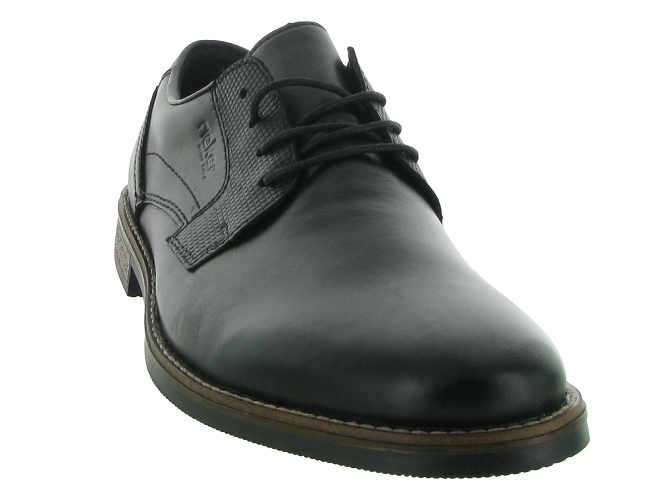 chaussures a lacets - Cérémonie - homme - Synthétique - Noir - Rieker7388001_3