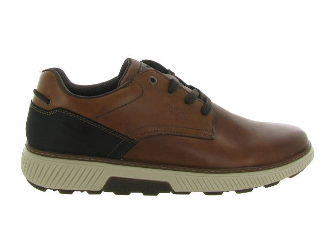 chaussures a lacets - Confort et décontracté - homme - Synthétique - Marron - Rieker7388201_2