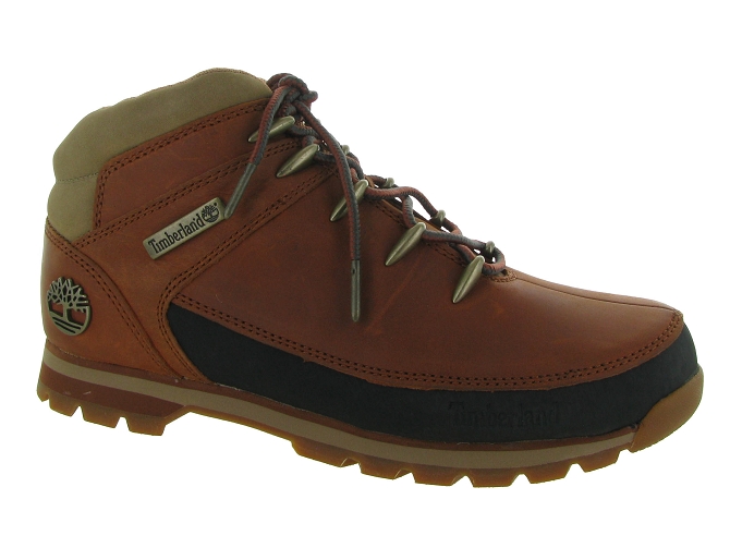 Timberland chaussures a lacets a2k84 euro sprint marron