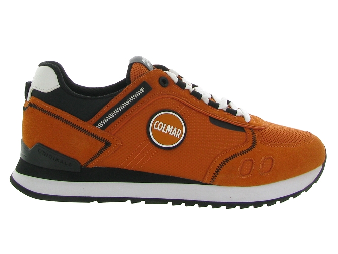 baskets et sneakers - Tendance - homme - Nubuck - Orange - Colmar7390901_2