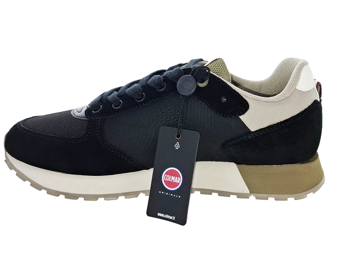 baskets et sneakers - Tendance - homme - Nubuck - Noir - Colmar7391101_4