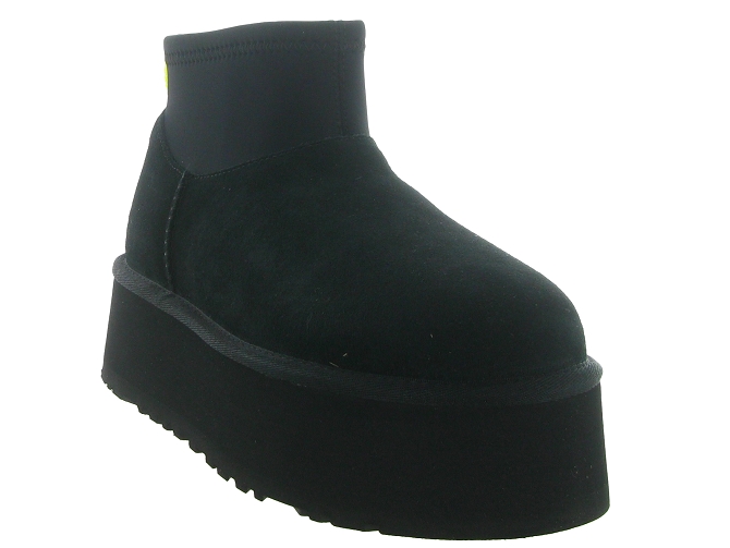 bottines et boots - Caoutchouc - femme - Caoutchouc - Noir - Ugg australia7391702_3