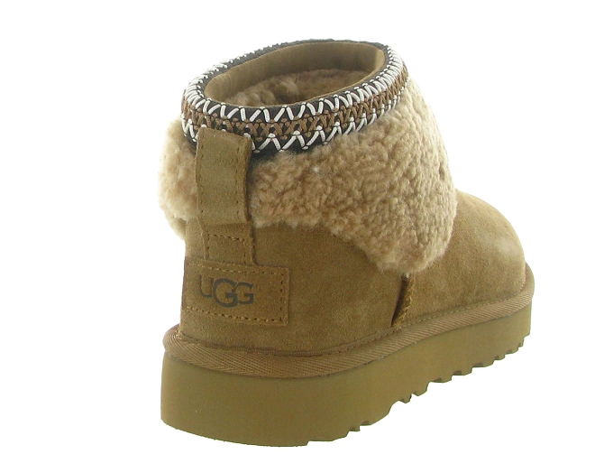 apres ski bottes fourrees - Chaussure neige - femme - Nubuck - Marron - Ugg australia7391901_5