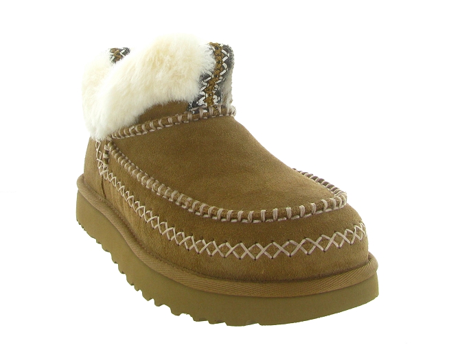 apres ski bottes fourrees - Chaussure neige - femme - Nubuck - Marron - Ugg australia7393301_3