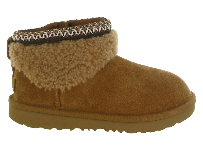 apres ski bottes fourrees -  - junior fille - Nubuck - Chestnut - Ugg australia7393701_2