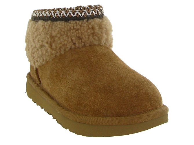 apres ski bottes fourrees -  - junior fille - Nubuck - Chestnut - Ugg australia7393701_3