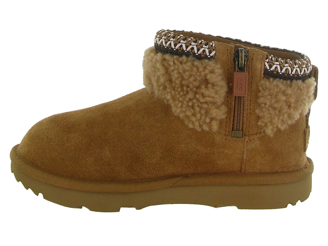 apres ski bottes fourrees -  - junior fille - Nubuck - Chestnut - Ugg australia7393701_4