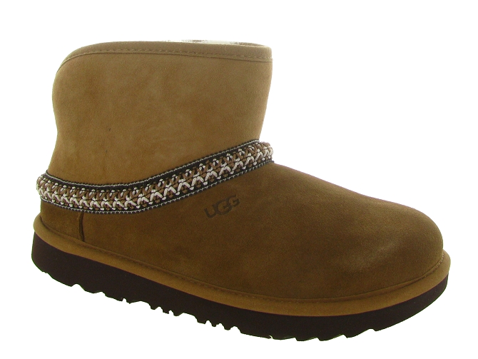 apres ski bottes fourrees -  - junior fille - Nubuck - Marron - Ugg australia